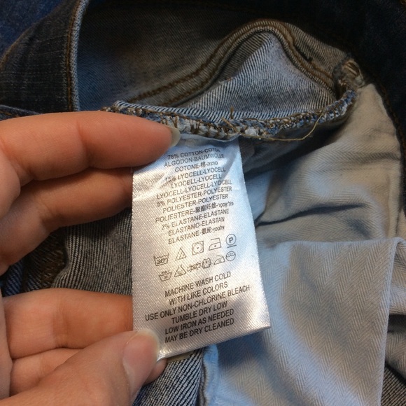 Free People skinny Reagan jeans distressed button denim button fly - Picture 4 of 5